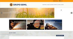 Desktop Screenshot of gruposemil.com.br