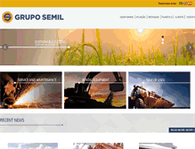 Tablet Screenshot of gruposemil.com.br